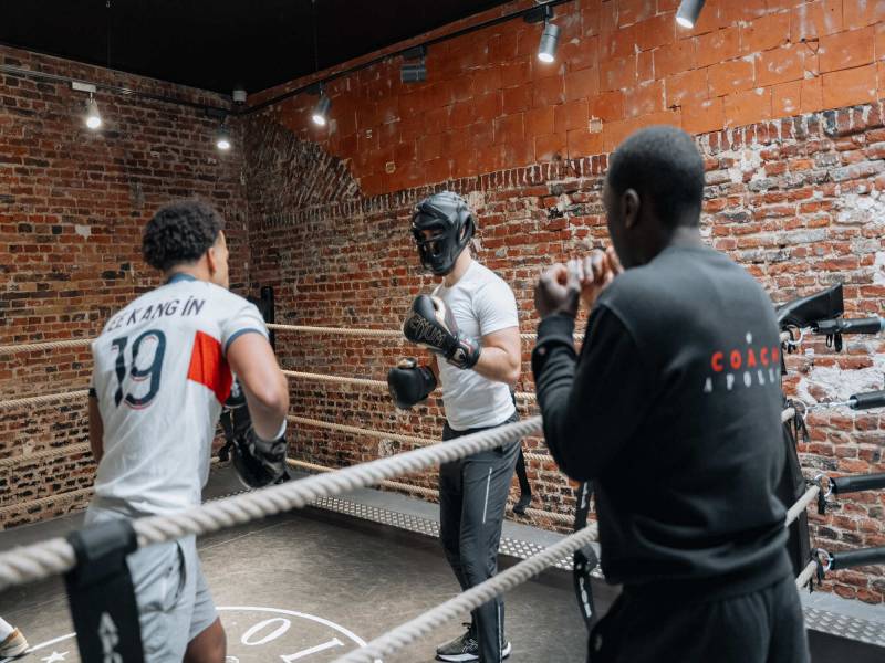 Cours de Boxe avec opposition masculin 