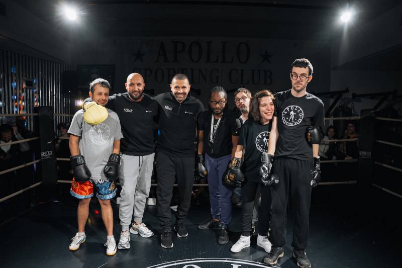 Gala de boxe adaptée de l'association Apollo