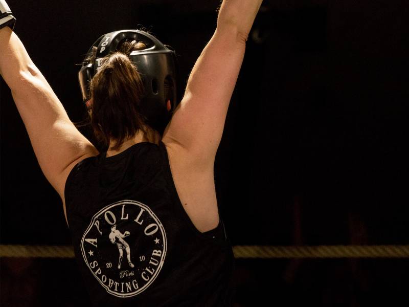 Retrouvez nos cours de boxe pour femmes a Apollo 17