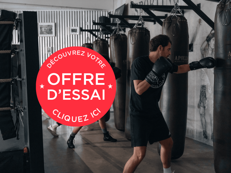 Faites une séance d'essai de boxe/fitness pour seulement 15 euros à Paris et découvrez une expérience unique