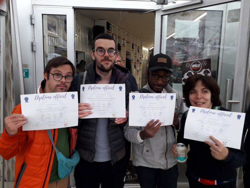  Cours de boxe sans opposition pour adultes en situation de handicap mental à Paris 17 Apollo