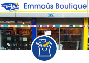 emmaus boutique de seconde main à Paris 9