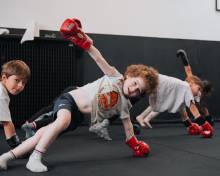 Nos cours de boxe kids à Courbevoie