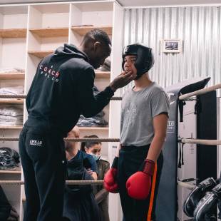 coaching de boxe pour enfant